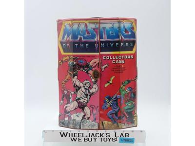 Action Figure Collectors Case 1984 MOTU Mattel Masters of the Universe