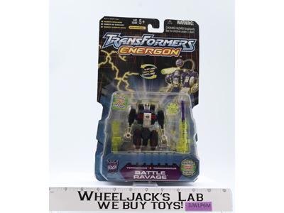 Battle Ravage Transformers Energon 2003 Hasbro Action Figure NEW SEALED