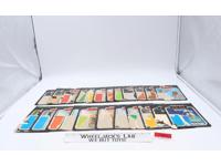 Lot Of 23 Star Wars Card Backs 1970-1980s Vintage Kenner 31 32 41 45 47 48 Backs