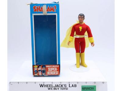 Shazam 51307 WGSH 8" W/BOX & INSERT 100% Complete 1973 Mego Vintage