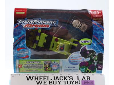 Scavenger W/ Rollbar Transformers Armada 2002 Hasbro Action Figure NEW SEALED