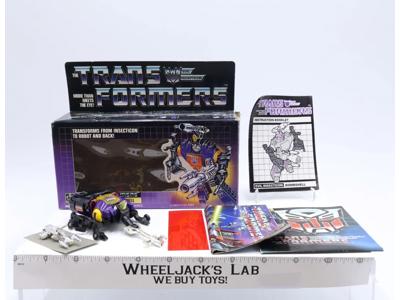 Bombshell 100% Complete W/BOX 1985 Vintage Hasbro G1 Transformers Action Figure