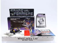 Bombshell 100% Complete W/BOX 1985 Vintage Hasbro G1 Transformers Action Figure