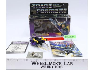 Shrapnel 100% Complete W/Box 1985 Vintage Hasbro G1 Transformers Action Figure