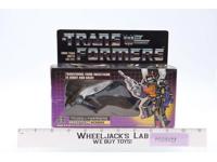 Kickback 100% Complete W/BOX & INSERT G1 Transformers UNUSED STICKERS MIB