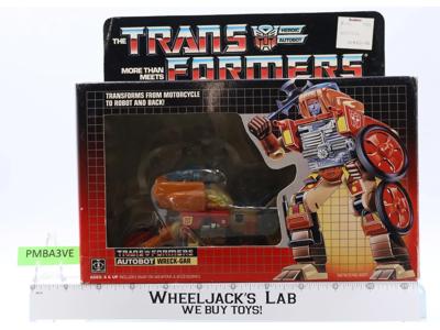 Wreck-Gar 100% Complete W/BOX & INSERT MIB 1986 Vintage G1 Transformers Figure