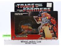 Wreck-Gar 100% Complete W/BOX & INSERT MIB 1986 Vintage G1 Transformers Figure