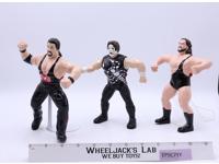 Lot of 3 WCW Wrestling NWO 1990s OSFTM 8" Action Figures Nash Giant Sting