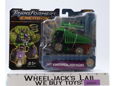 Demolishor Transformers Energon 2003 Hasbro Action Figure NEW MOSC SEALED