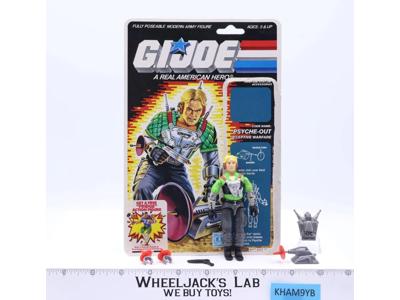 Psyche-Out V1 Complete 34 Cardback 1987 G.I. Joe Hasbro Vintage Action Figure