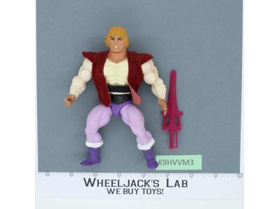 Prince Adam 100% Complete He-Man Masters of the Universe MOTU 1984 Mattel Figure