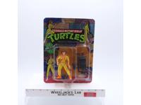 April O'Neil Heroes in a Half Shell 1988 TMNT Playmates 10 BACK MOSC UNPUNCHED