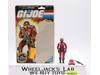 Crimson Guard V1 100% Complete 36 Cardback 1985 G.I. Joe Hasbro Vintage Figure