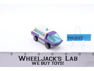 The Heavyweights Ambulance Purple 1969 1970 Redline Hot Wheels Mattel Vintage