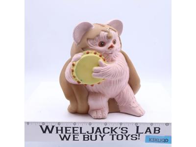 Princess Kneesaa Ewok Plastic Coin Piggy Bank W/ Stopper Star Wars 1983 Kenner