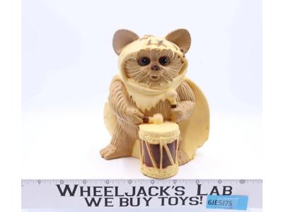 Wicket the Ewok Plastic Coin Piggy Bank W/ Stopper Star Wars ESB Kenner