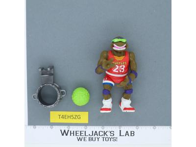 Slam Dunkin' Don 100% Complete Teenage Mutant Ninja Turtle 1991 Playmates
