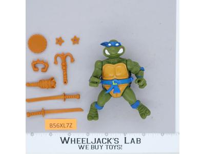 Storage Shell Leo 100% Complete Teenage Mutant Ninja Turtles 1991 Playmates