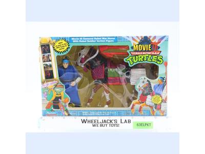 Movie lll Samurai Rebel War Horse W/Rebel Soldier TMNT 1992 Playmates NEW SEALED