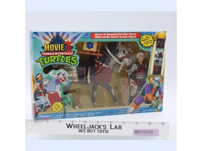Evil War Horse W/ Castle Guard Movie III TMNT 1992 Playmates NEW MISB SEALED