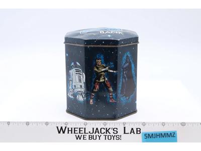 Octagon Coin Bank Metal Tin Star Wars Empire Strikes Back 1980 Metal Box LTD