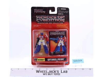 Optimus Prime #2 Heroes of Cybertron HOC Transformers Hasbro 2001 Figure MOSC