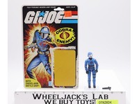 Cobra Commander V1.5 W/ 32 Cardback 1983 G.I. Joe Hasbro Vintage Action Figure