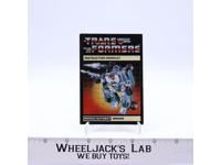 Mirage Instruction Manual Booklet 1984 Hasbro G1 Transformers Vintage
