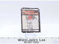 Silverbolt Instructions Manual Booklet 1985 Hasbro G1 Transformers