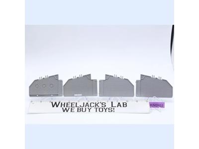 Gobots Command Center Floor Set COMPLETE (A, B, C, D) Bandai Tonka 1984 Vintage