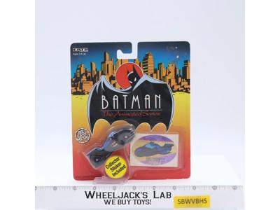 The Batcycle W/Sticker Batman The Animated Series ERTL Batman Die Cast MOSC