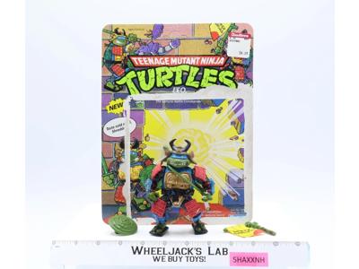 Sewer Samurai Leo w/ Cardback 100% Complete TMNT 1990 Playmates Action Figure