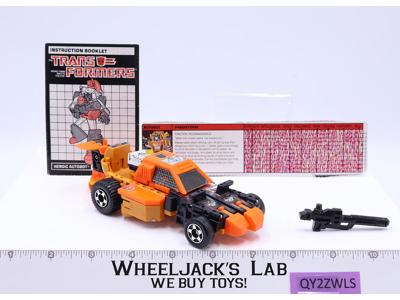 Triple Changer Sandstorm 100% Complete 1986 G1 Transformers Action Figure