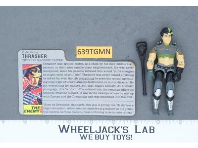 Thrasher V1 100% Complete G.I. Joe 1986 Hasbro Vintage Action Figure