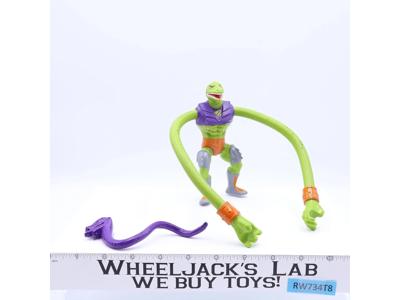 Sssqueeze 100% Complete He-Man Masters of the Universe MOTU 1987 Mattel Figure