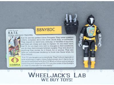 B.A.T.S. V1 100% Complete G.I. Joe 1986 Hasbro Vintage Action Figure