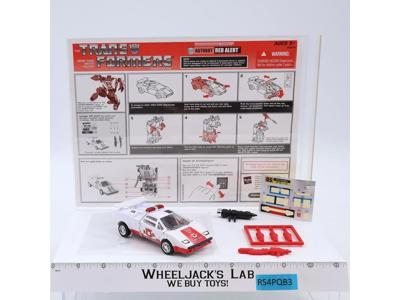 Red Alert Commemorative Series IV Hasbro Reissue 100% Complete Transformers