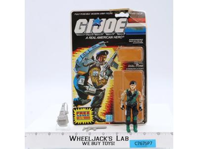 Dial-Tone 100% Complete W/34 Carback & Bubble V1 GI Joe 1986 Hasbro Vintage