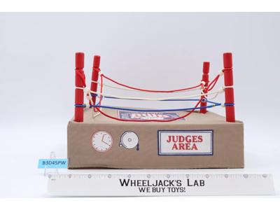 All Star Wrestling Ring AWA Wrestling 1985 Remco Action Figure Playset