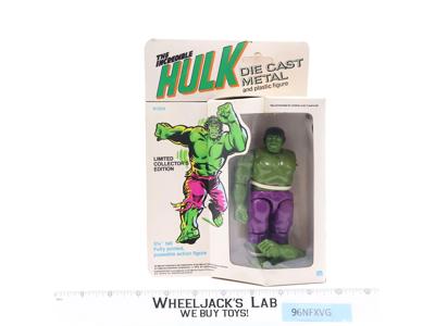 Hulk Die-Cast Marvel Comics 1979 Mego Vintage 5.25" Action Figure NEW SEALED