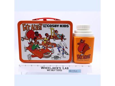 Fat Albert and the Cosby Kids Metal Lunch Box W/ Thermos 1973 King-Seeley