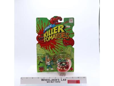 Chad & Tomacho  Attack Of The Killer Tomatoes Mattel 1991 Vintage Figures MOSC