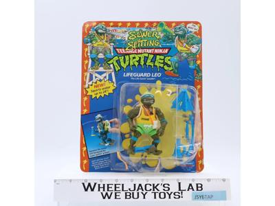 Lifeguard Leo Teenage Mutant Ninja Turtles Spitting Playmates MOSC UNPUNCHED