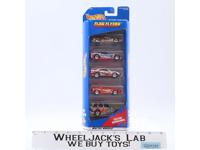 5 Car Gift Pack Hot Wheels Flag Flyers 1997 Mattel 1:64 Scale NEW SEALED
