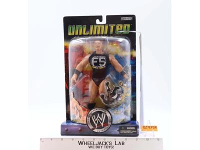 Brock Lesnar WWE Wrestling Unlimited Series 2003 Jakks Pacific NEW MOSC SEALED