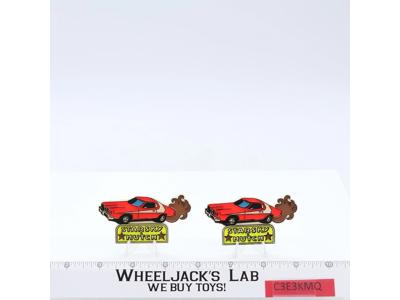 Starsky & Hutch 1970's Plastic Cake Toppers Magnet Fronts Vintage