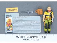 Taurus V1 100% Complete G.I. Joe 1987 Hasbro Vintage Action Figure