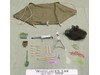 Bivouac Deluxe Pup Tent Equipment Set G.I. Joe Hasbro 1964 Vintage 12" Accessory