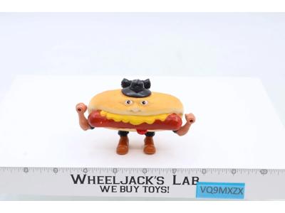 Mean Weener Hot Dog Food Fighters Backpack 1988 Mattel Vintage Action Figure