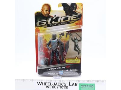Cyber Ninja GI Joe Retaliation 2012 Hasbro Action Figure NEW SEALED